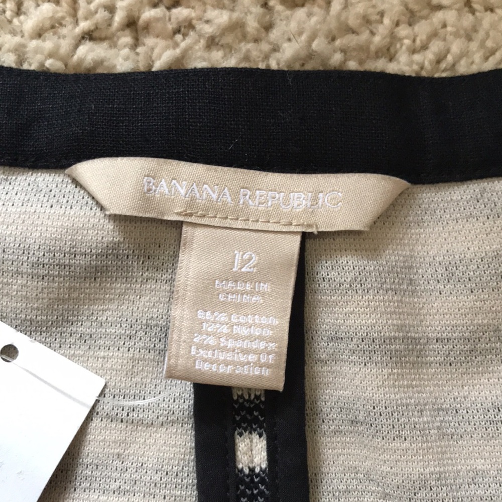 🐬 Banana Republic Striped Knit Blazer - Picture 3 of 13